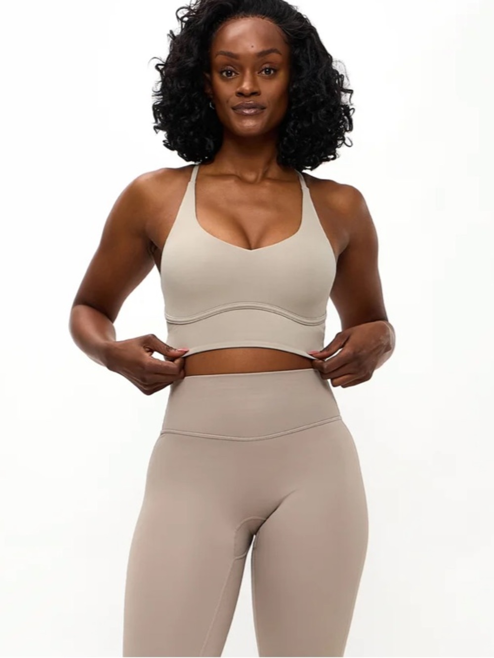 Buffbunny Poshknit Sports Bra - Neutral